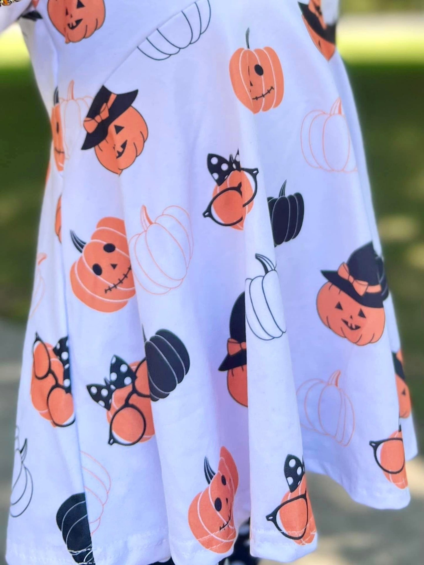 short sleeve Allie pumpkins top