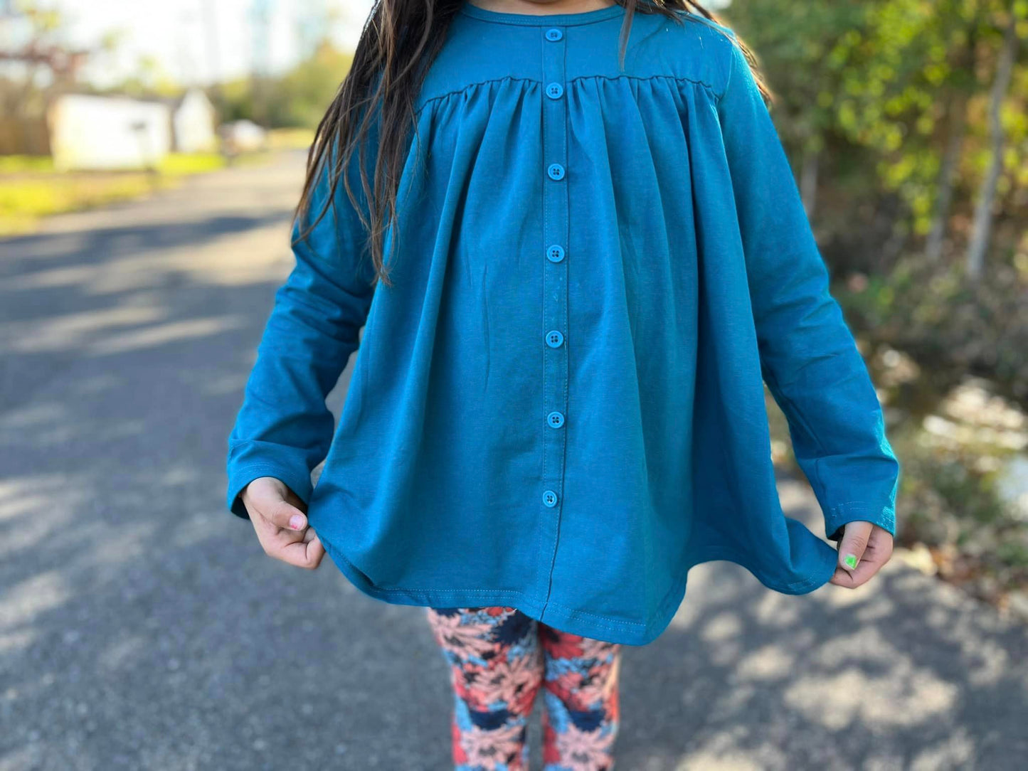 LS peacock tinsley top