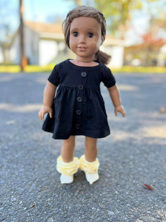 DOLL black ss tinsley dress