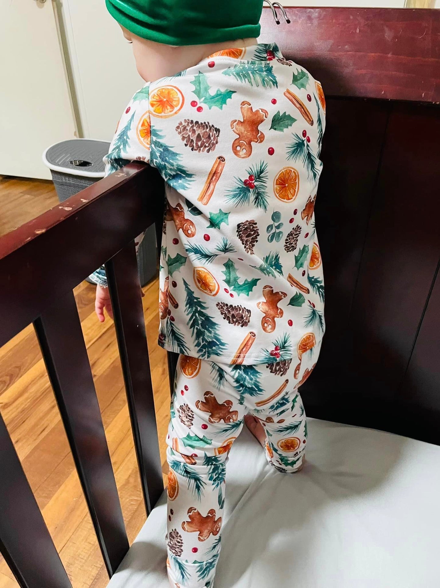 orange gingerbread jammies