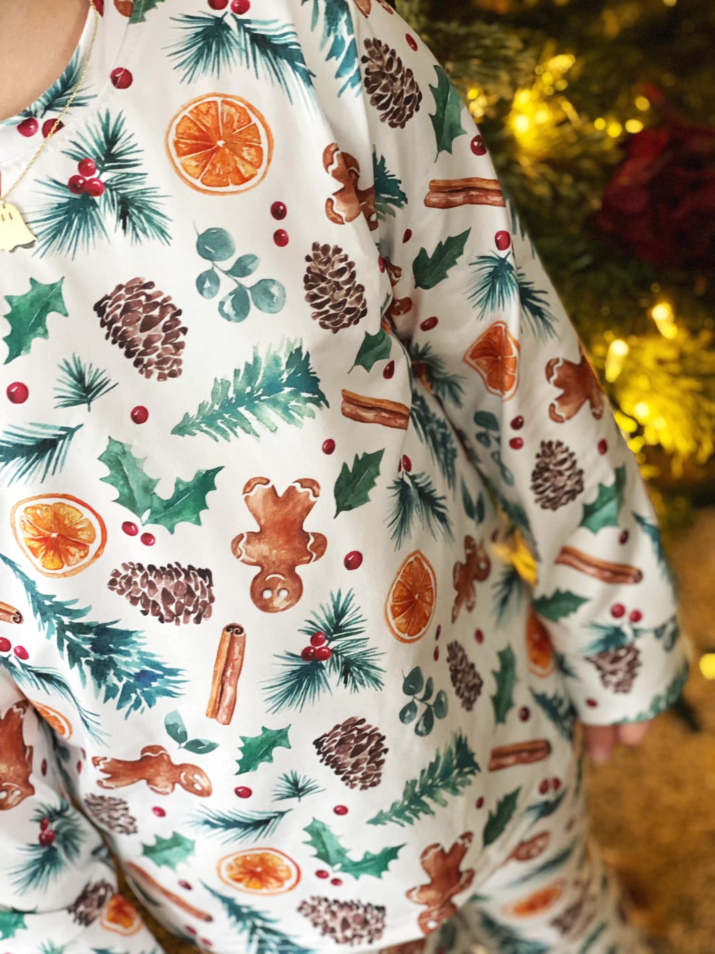 orange gingerbread jammies