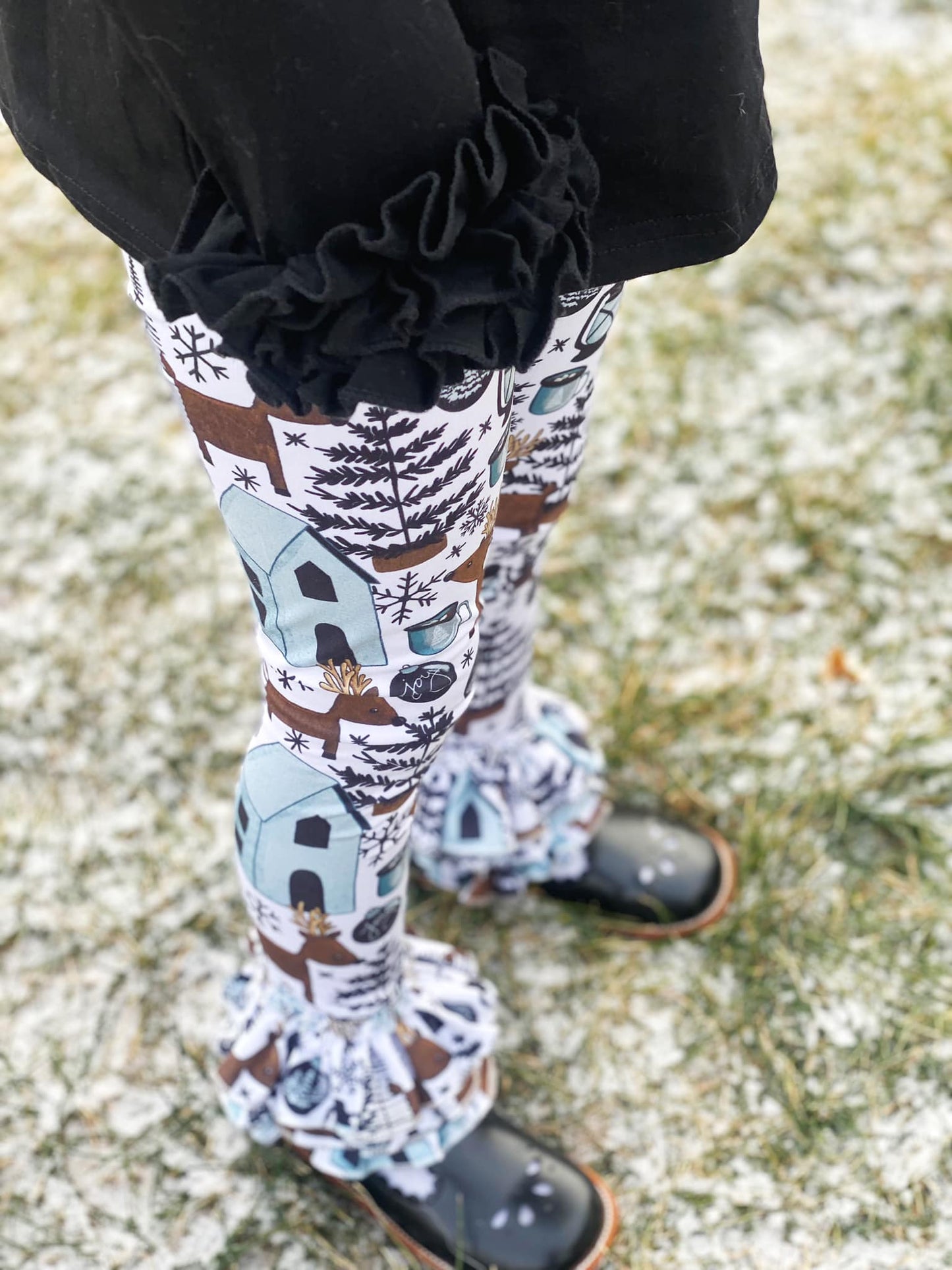 farmhouse deer triple bells