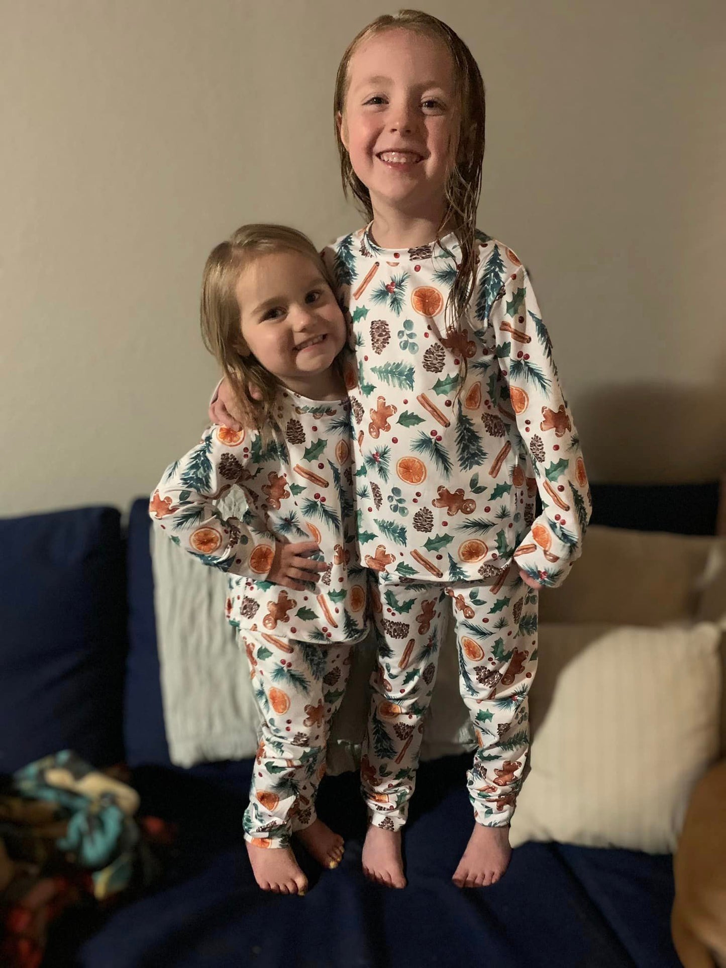 orange gingerbread jammies