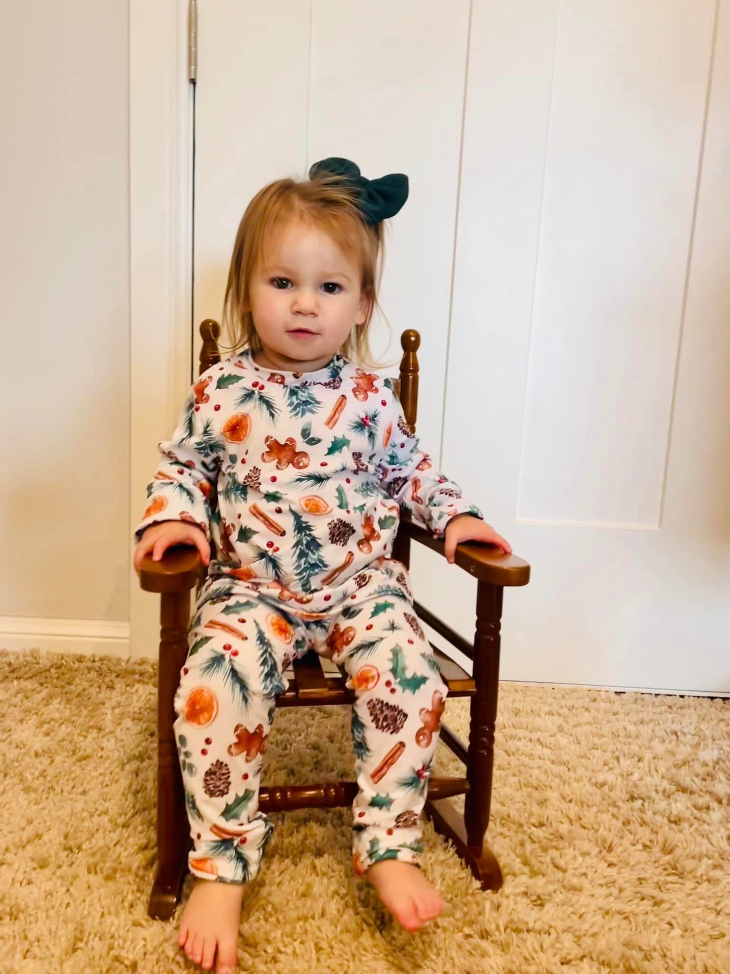 orange gingerbread jammies