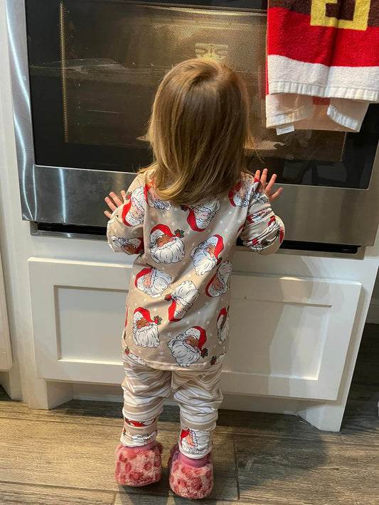 boho santa jammies