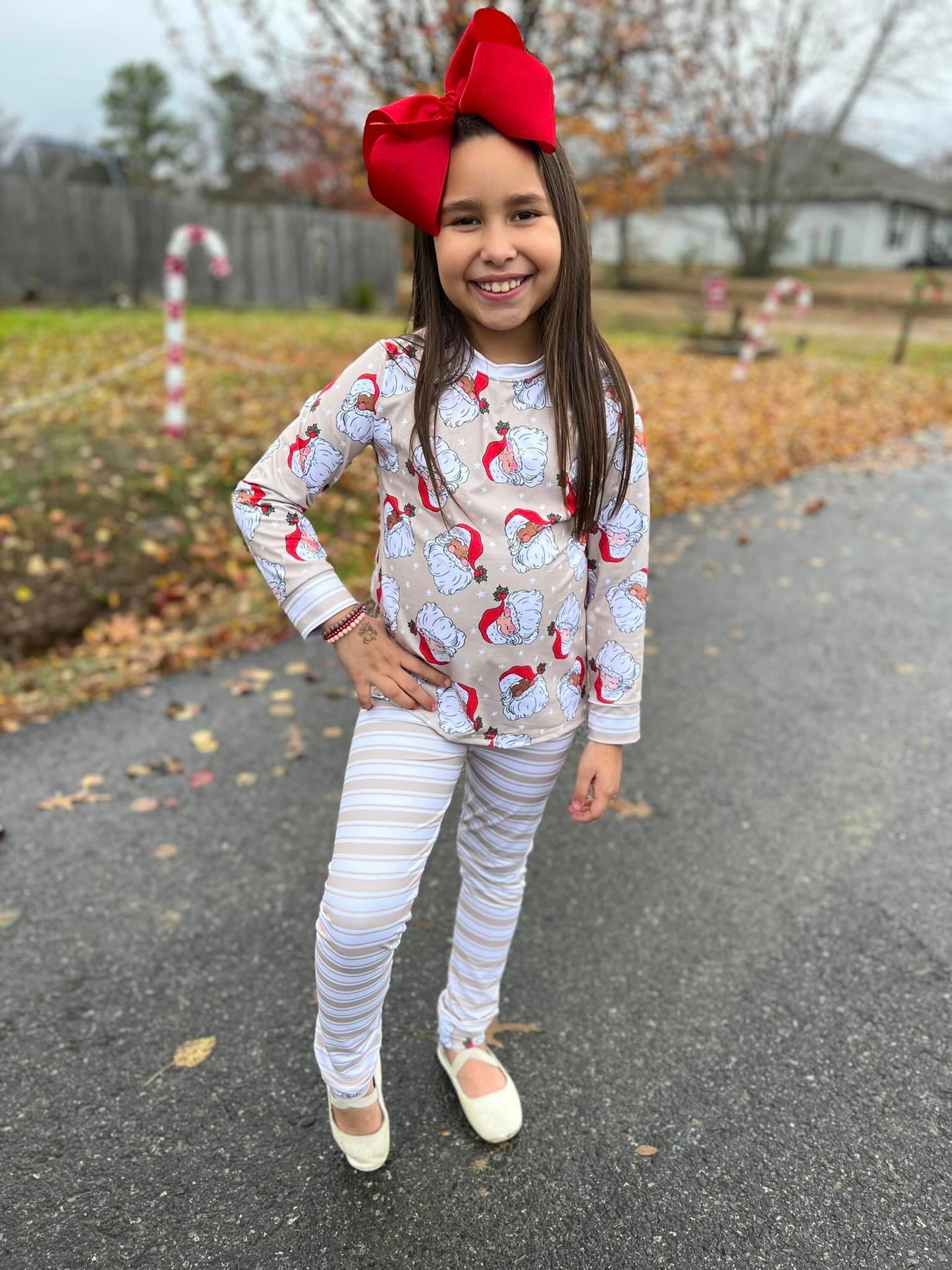 boho santa jammies