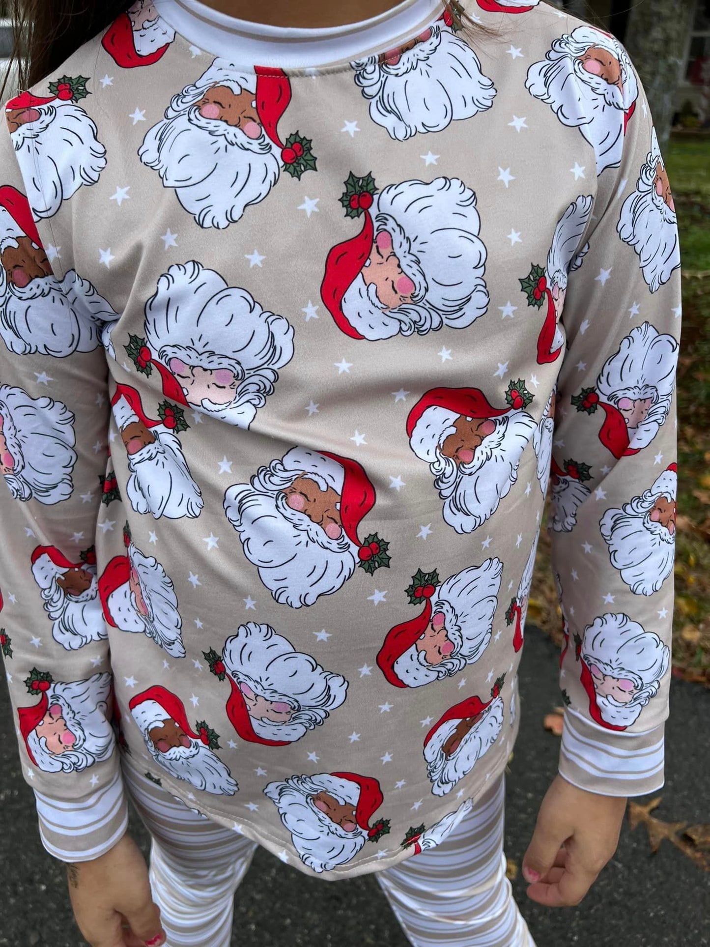 boho santa jammies