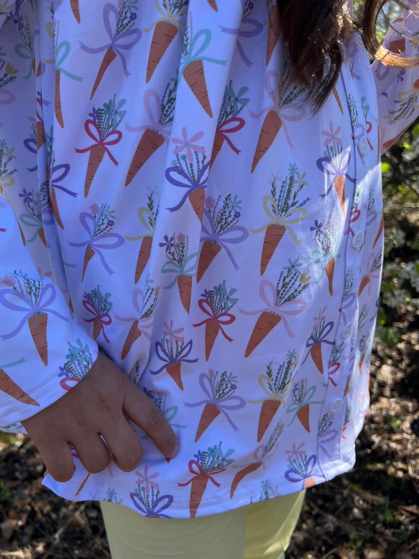 LS floral carrot tinsley top