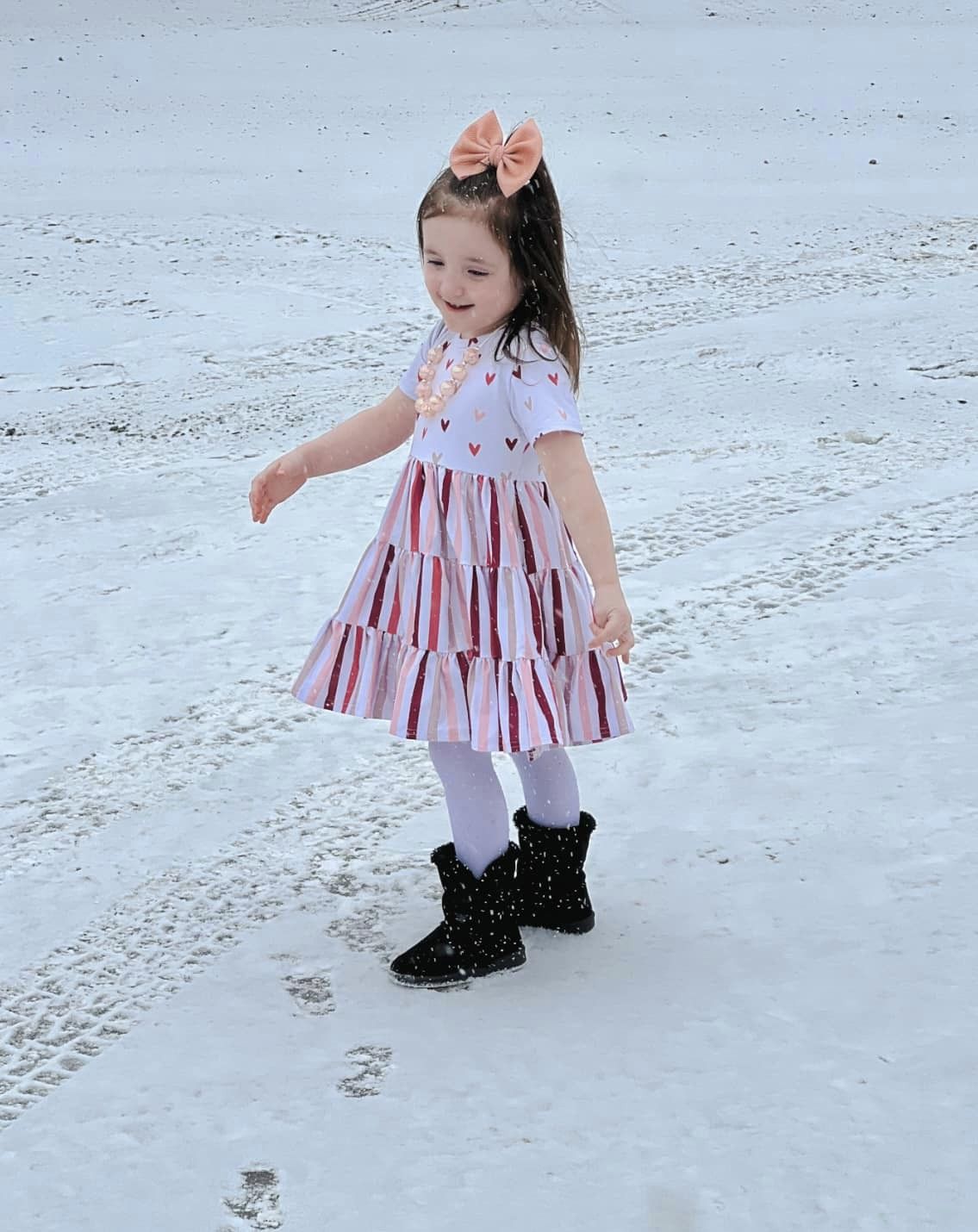 hearts and stripes bella twirl dress