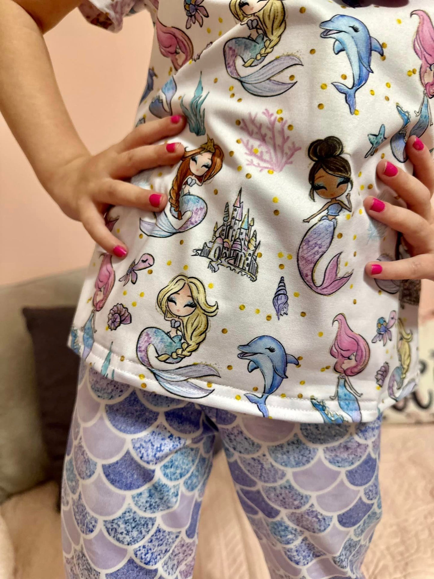 mermaid jammie’s all sizes