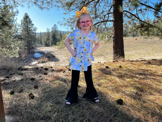 extra wide black bells