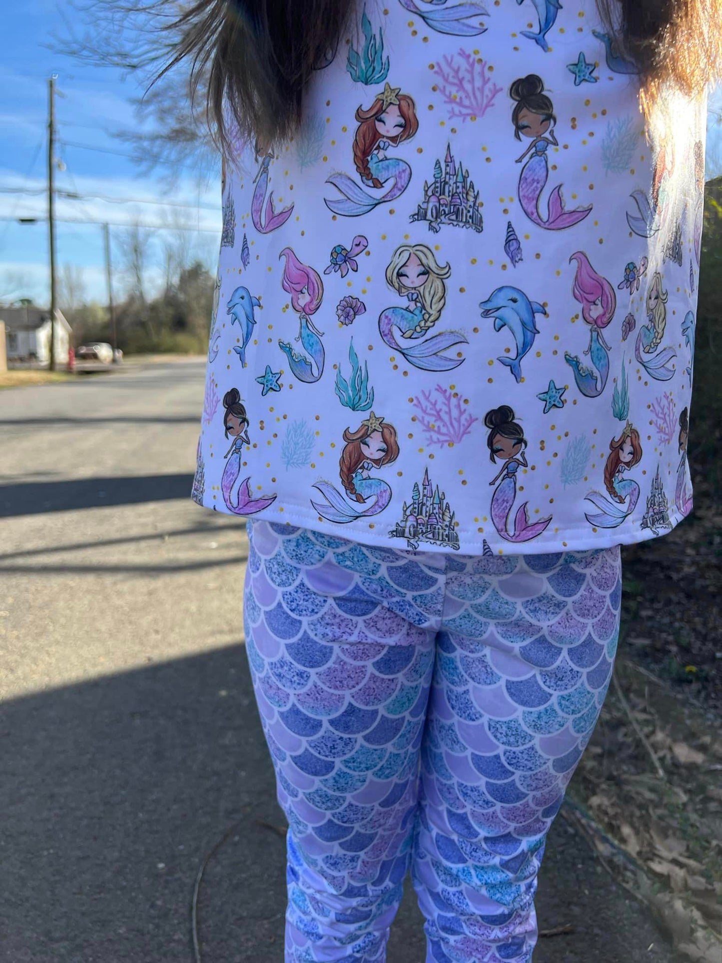 mermaid jammie’s all sizes