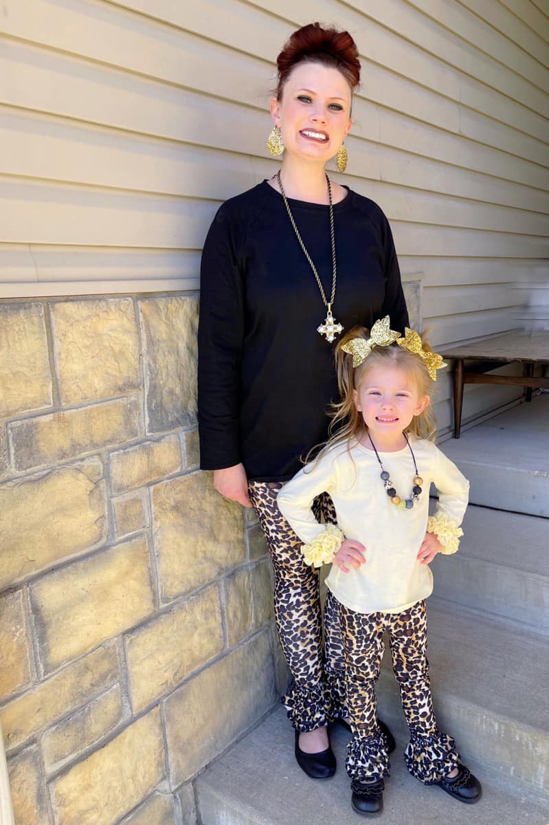 leopard triple bells