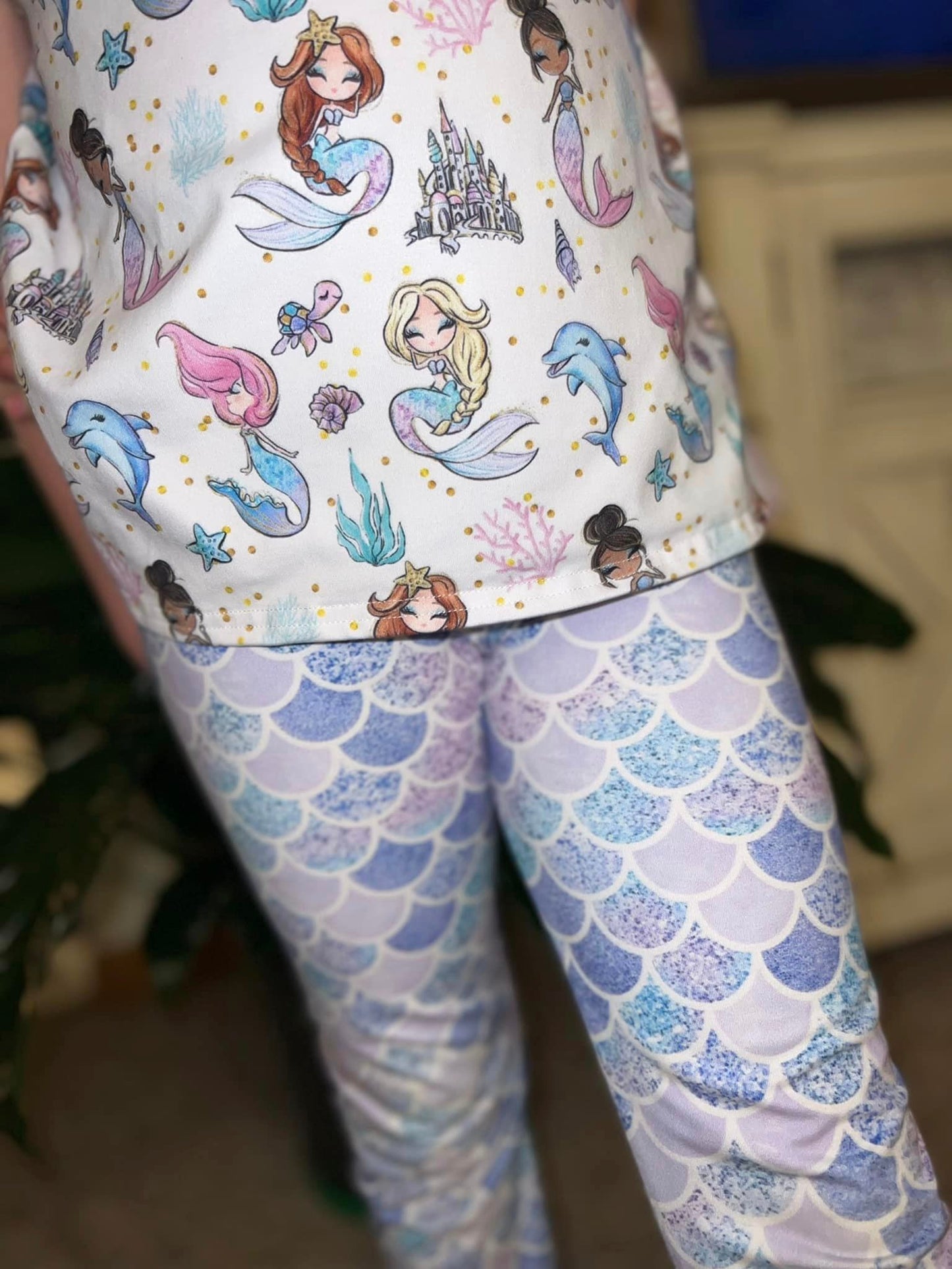 mermaid jammie’s all sizes